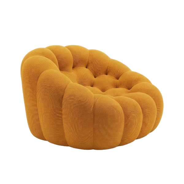 PUFFA Fotoliu - Mustard