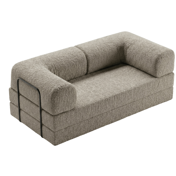 Sofa Bed Extensibilă - Cappuccino