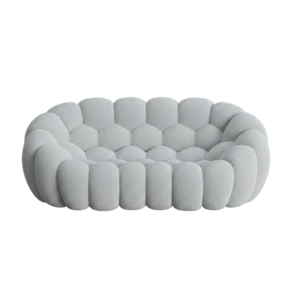 PUFFA Sofa - Grey Light